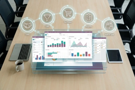 Eficiencia Operativa con Cerebro Artificial. ERP y CRM, Odoo + AI